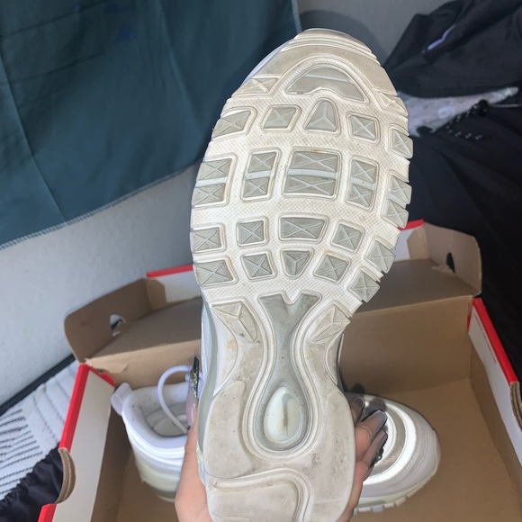 Air Max 97 - White/pure white platinum in size 6 - Picture 8 of 8